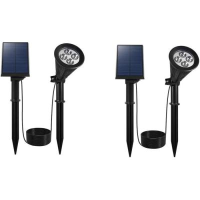 Projecteur solaire 2 en 1 LUMISKY - SPIKY AWAY W34 - H42 cm