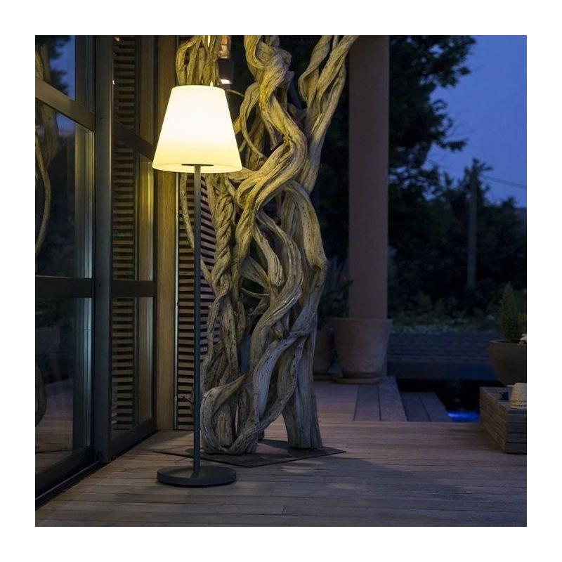 Lampadaire sans fil Lumisky Standy - Pied métal - LED multicolore - H150 cm