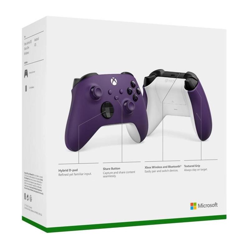 Manette Xbox Sans Fil Astral Purple - Compacte et Performante