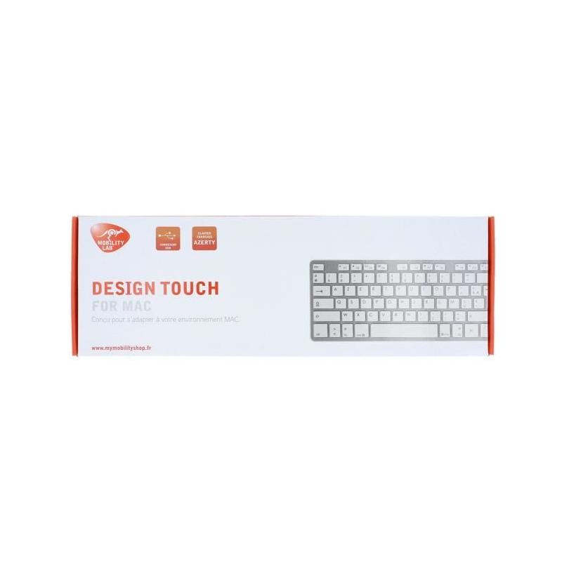 Clavier Mac ML300368 Touch Design - AZERTY | Dimensions compactes