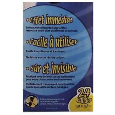 Stop griffes adhésif TYROL x24 - Prévention efficace - 