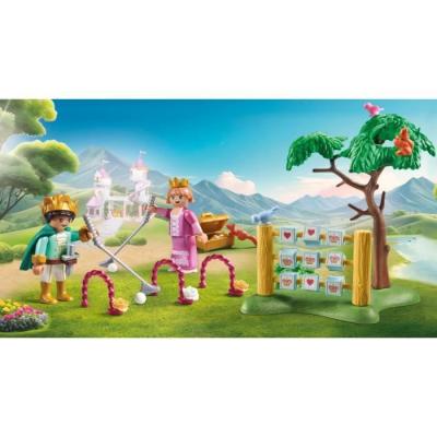 Jeux de jardin royal PLAYMOBIL avec enfants - Univers miniature