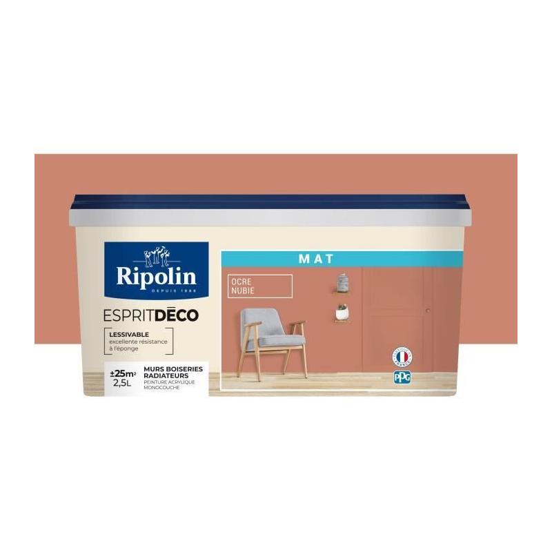 Peinture esprit déco multi-supports 2,5L - Plus responsable et Made in France