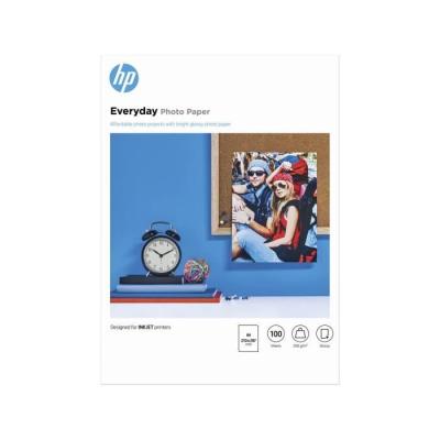 Papier photo brillant HP Everyday - 100 feuilles/A4/200g - Polyvalent