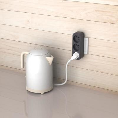 Triplite compacte QUARX - 3P 16A - Conforme NF - Dimensions colis: 5x17x8 cm