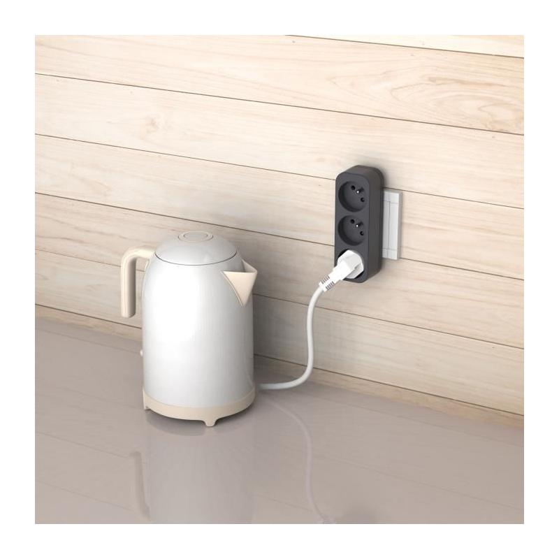 Triplite compacte QUARX - 3P 16A - Conforme NF - Dimensions colis: 5x17x8 cm