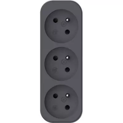 Triplite compacte QUARX - 3P 16A - Conforme NF - Dimensions colis: 5x17x8 cm