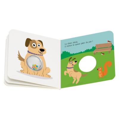 Ravensburger play+ Mon Livre hochet - Mes premiers animaux, idéal pour bébé