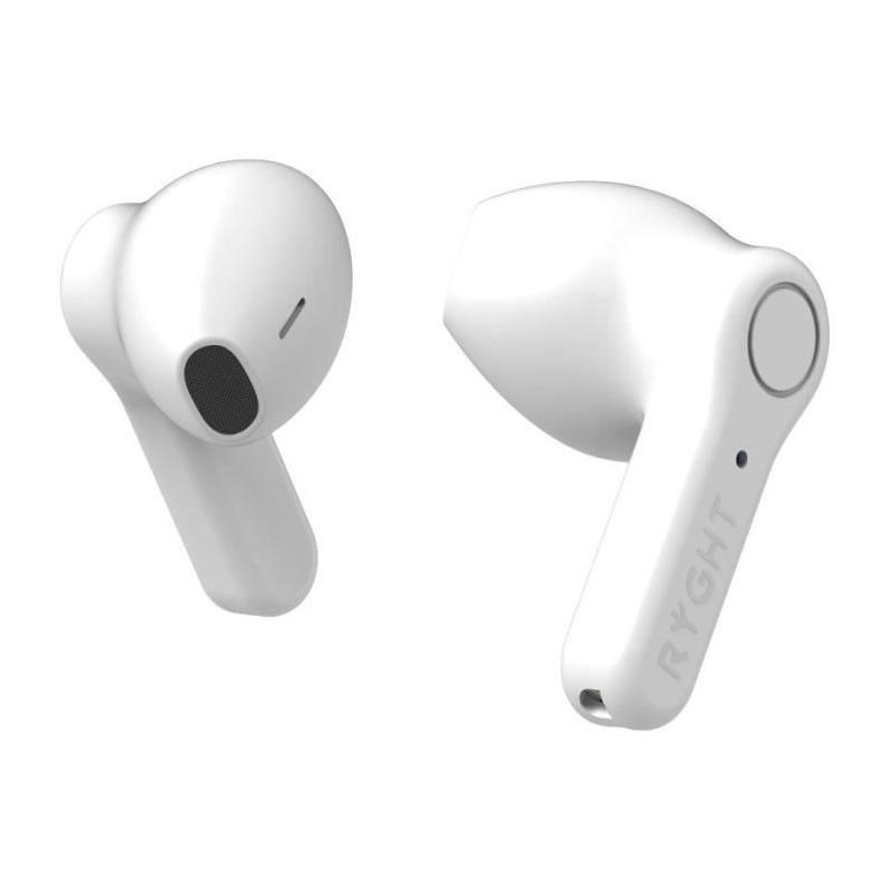 Écouteurs Bluetooth sans fil RYGHT JANTA Blanc - Petit mais puissant