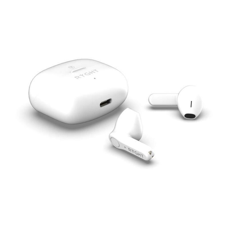 Écouteurs Bluetooth sans fil RYGHT JANTA Blanc - Petit mais puissant