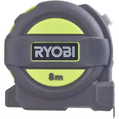 Ruban à mesurer RYOBI 8 m x 25 mm - Pratique et précis