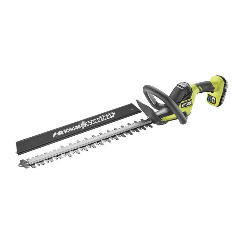 Taille-haies RYOBI 18V ONE+ - Lames 50 cm - Batterie 2,0 Ah - RY18HT50A