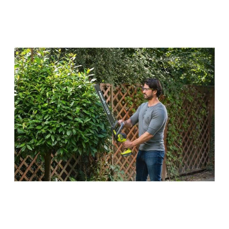 Taille-haies RYOBI 18V ONE+ - Lames 50 cm - Batterie 2,0 Ah - RY18HT50A