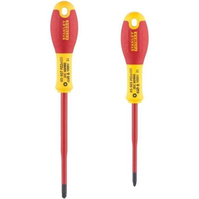 Tournevis isolés 1000V Stanley Fatmax - Fabriqué en France
