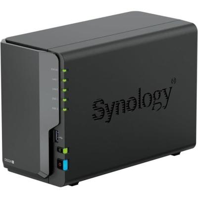 Serveur NAS SYNOLOGY DS224+ - Stockage puissant - 2 baies