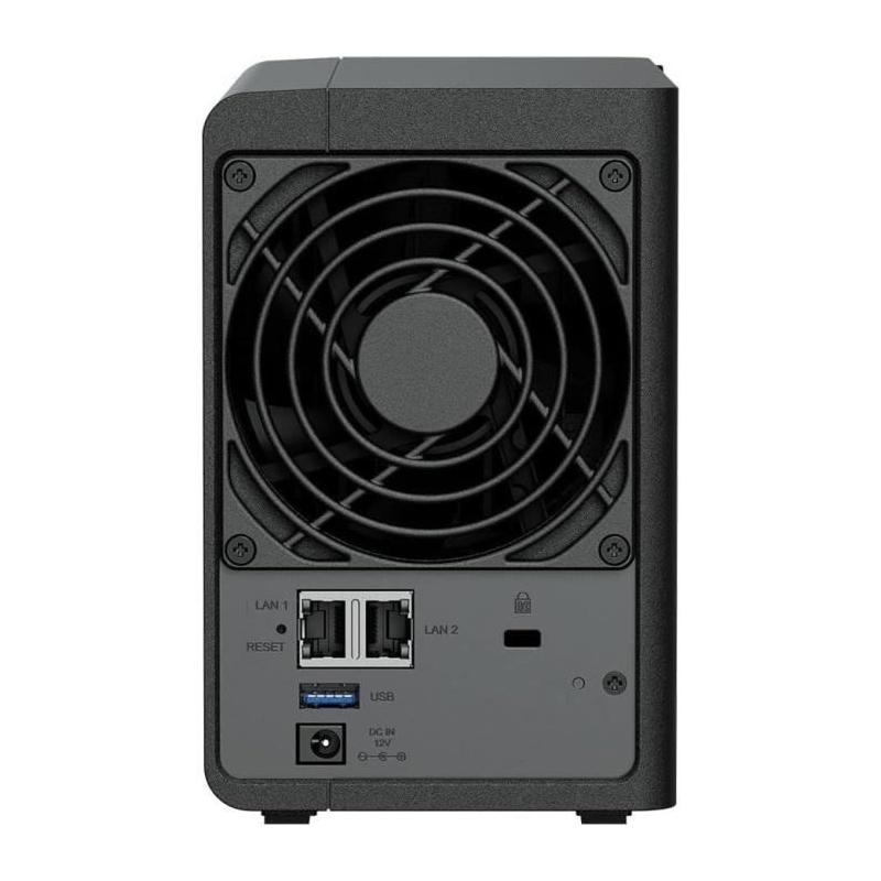 Serveur NAS SYNOLOGY DS224+ - Stockage puissant - 2 baies