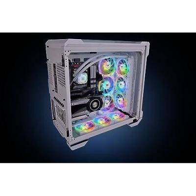 Ventilateur PC RGB 3x120mm - Blanc - Haute Performance