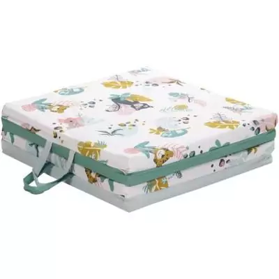 Tapis Malin Jungle Buddies - Aire d'éveil 60x60x29 cm