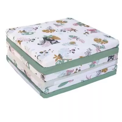 Tapis d'éveil évolutif TINEO Maxi Jungle Buddies - 180x200 cm