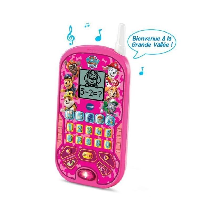 VTECH - PAT PATROUILLE - Smartphone Éducatif Rose 