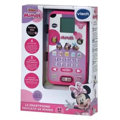 Vtech - Smartphone éducatif de Minnie | Téléphone Jouet Enfant