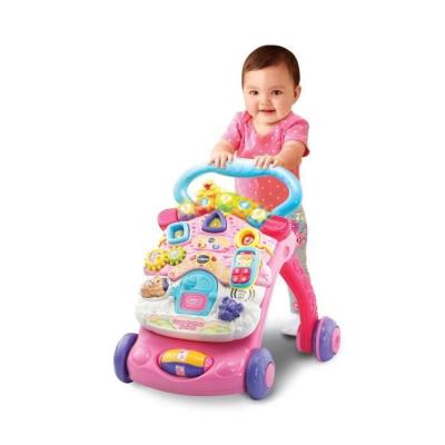 Trotteur parlant 2 en 1 VTECH - Super Trotteur Rose - 9 à 36 mois