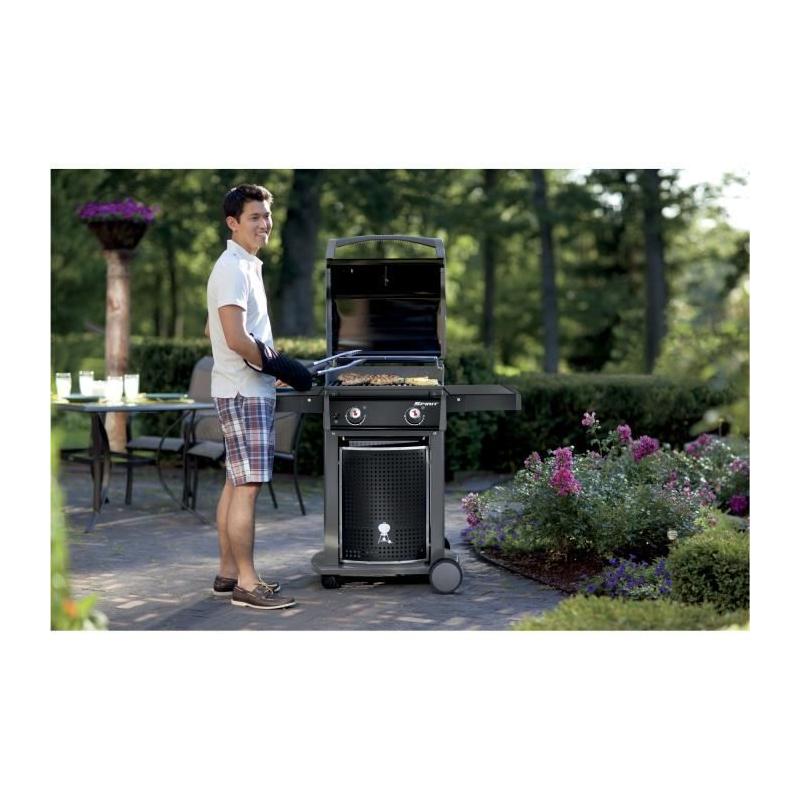 Barbecue à gaz Weber Spirit Classic E-210 - Noir, compact et performant !