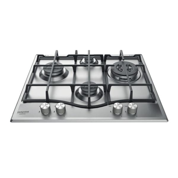 Hotpoint PCN 641 T/IX/HA Acier inoxydable Intégré 60 cm Gaz 4 zone(s)