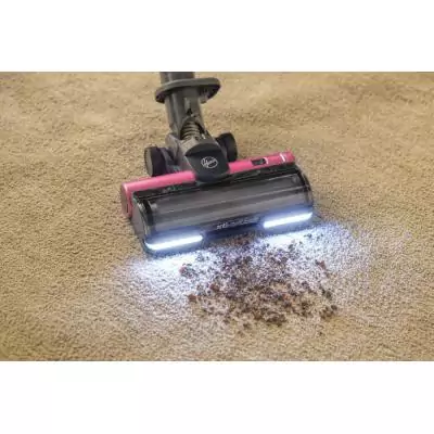 Hoover HF920H 011 Aspirateur-balai 2 en 1 Batterie Sec EPA Sans sac 0,7 L Rose, Rose