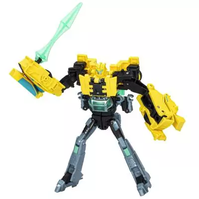 Transformers EarthSpark Cyber-Combiner Bumblebee et Mo Malto