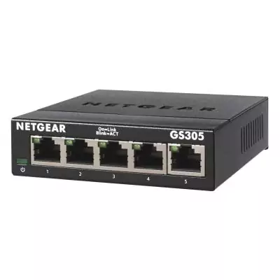 NETGEAR GS305 Non-géré L2 Gigabit Ethernet (10 100 1000) Noir
