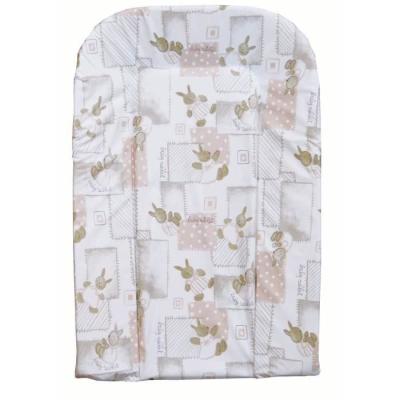 Matelas à langer BAMBISOL - Imprimé lapin beige