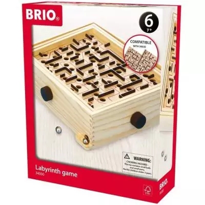 Jeu de Labyrinthe BRIO en bois - Ravensburger - Puzzle 6 ans+
