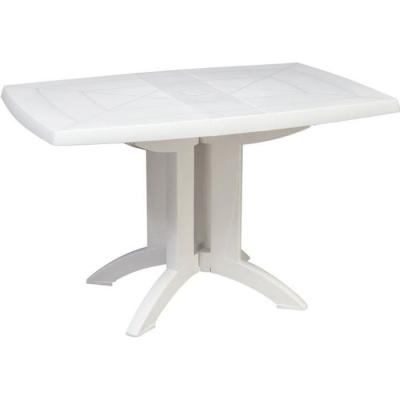 Table pliante GROSFILLEX Vega Blanc 118x77 cm pour l'extérieur