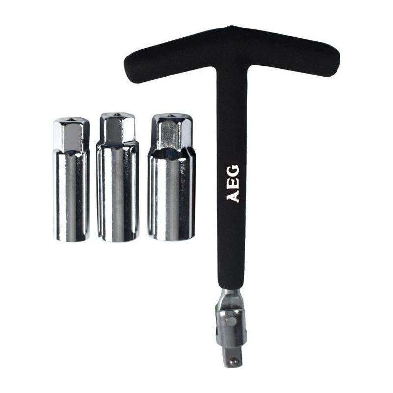 Clé à bougie 14-16-21mm - Outil essentiel en taille compacte