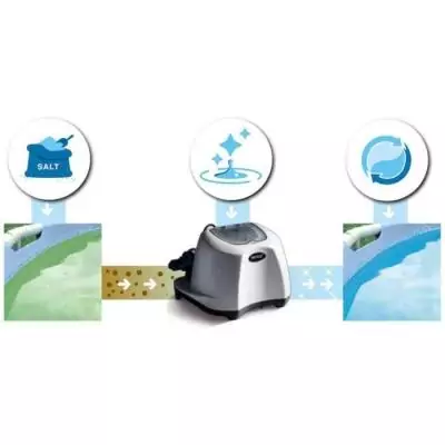 Stérilisateur au sel INTEX QS1200 - Nettoyage piscine jusqu'à 56,8m³