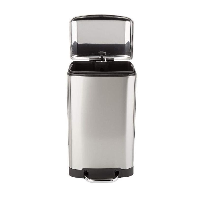 Poubelle à pédale GREENWICH - Design Inox 30L