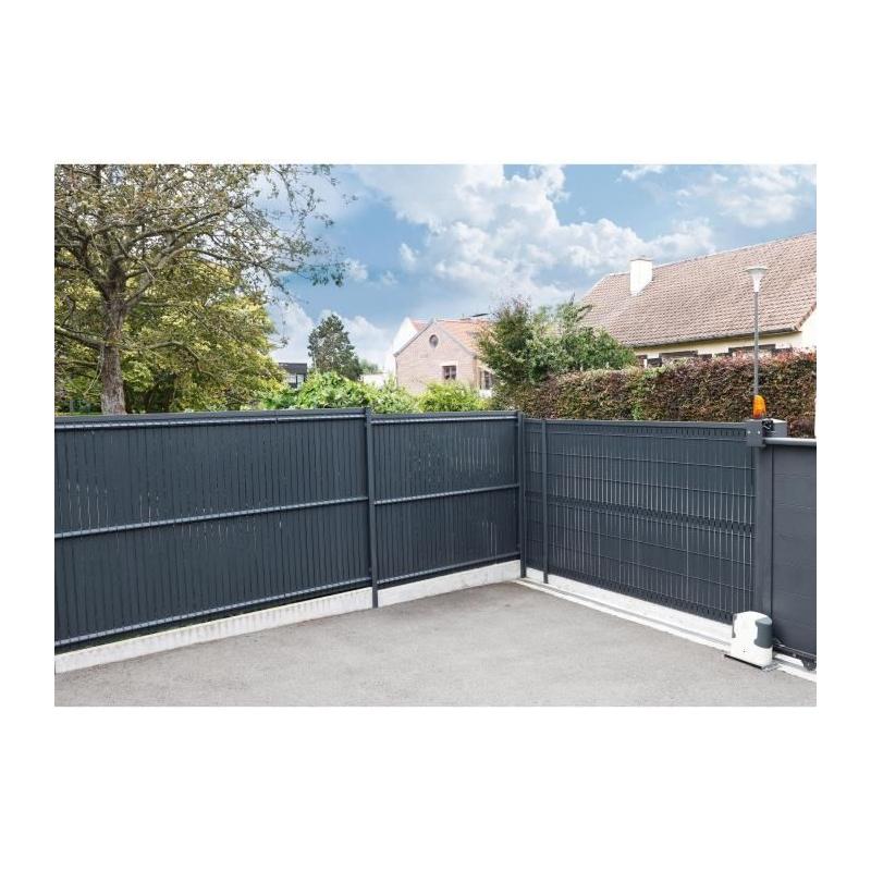 Kit lamelles brise-vue NATURE - Occultant 4/5 - 1,025 x 2,50 m - Anthracite