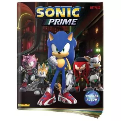 Album de stickers PANINI - SONIC PRIME (NETFLIX) - Jeu de stickers