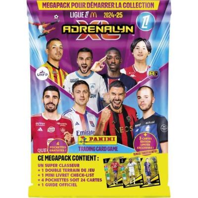 Pack de démarrage - PANINI - Adrenalyn XL Ligue 1 McDonald's 2024-2025 - Classeur et cartes