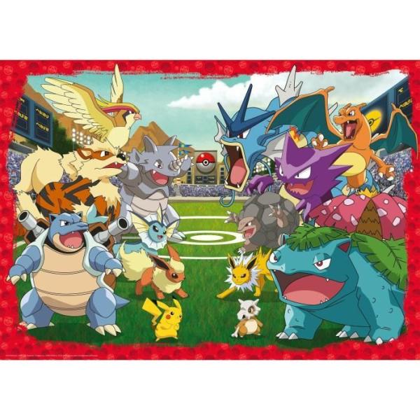 Puzzle 1000 pieces Pokémon l'affrontement, Adultes et enfants dés 14 ans, Puzzle de qualité supérieure, 12000628, Ravensburg