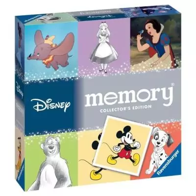 Jeu de mémoire Disney Ravensburger - Collector's memory | 19x19x5 cm
