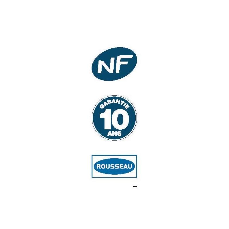 Mitigeur bain/douche monotrou chromé ROUSSEAU - Certifié NF - Garantie 10 ans