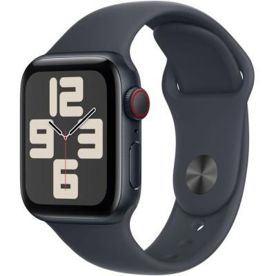 Montre Apple Watch SE GPS + Cellular 40mm Midnight Aluminium - Bracelet Midnight Sport Band