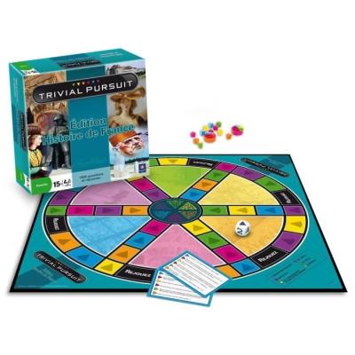 Jeu de société Trivial Pursuit Histoire de France - Dimensions compactes