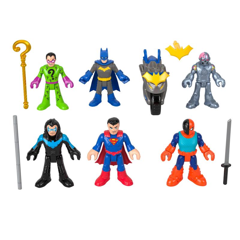 Fisher-Price Imaginext – Coffret de figurines Deluxe DC Super Friends