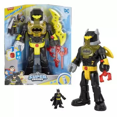 Fisher-Price Imaginext – Coffret Robot DC Super Friends Batman dans son Exosquelette