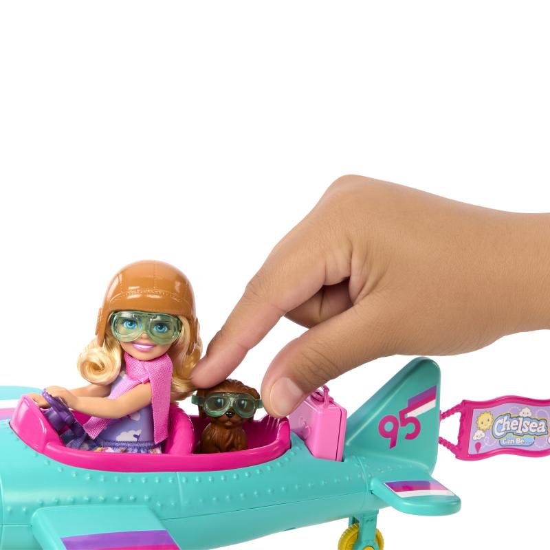 Barbie Chelsea – Can Be… – Coffret avion et poupée