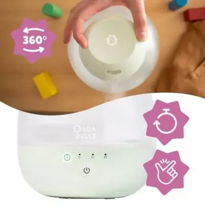 Humidificateur d'Air Bubble Badabulle - Veilleuse Intégrée