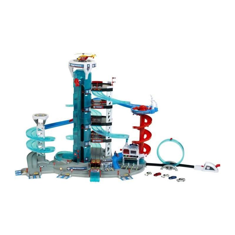 Jeu de garage KLEIN - Garage Bosch Car Service Mega Universe - 5 véhicules